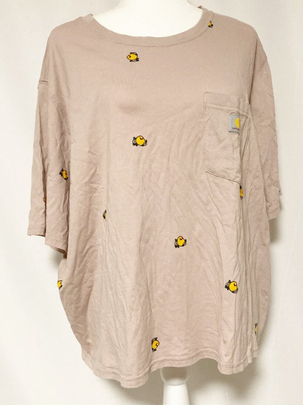 Carhartt Loose Fit Short Sleeve Pocket Tee With Lemon Print Size XXL